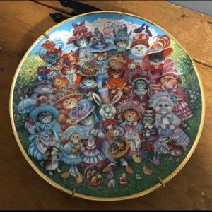 “Easter Purrade” by Bill Bell Collectible plate